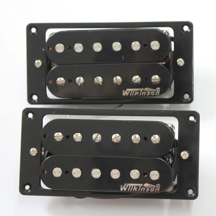 NEW Wilkinson Humbucker Guitar Pickup Set WHHB (neck bridge) Alnico 5 Magnet Copper Nickel Base