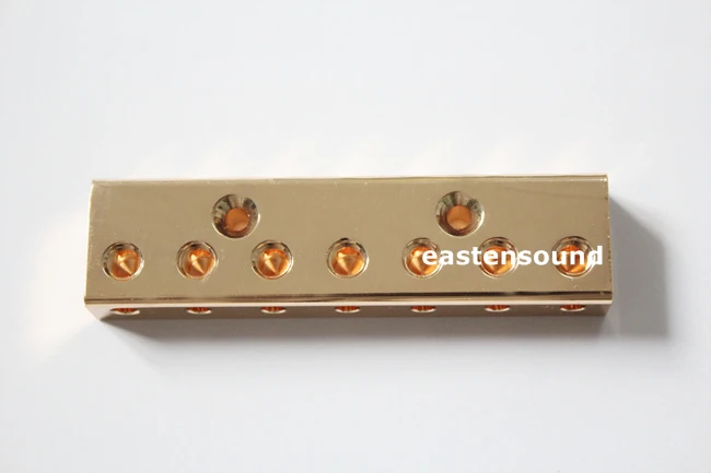 One set 7 strings single headless bass bridge for bass