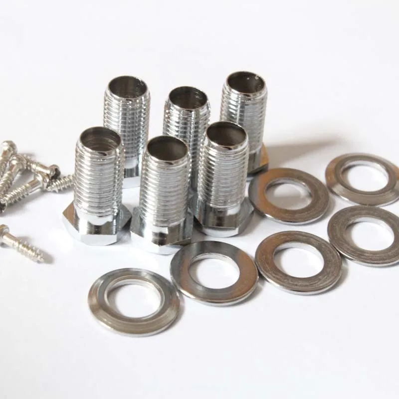 Wilkinson 6L Chrome Left Hand Guitar Locking Tuners JN 07 SP Lock 