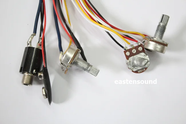 Bass guitar Pickup With Wiring Harness