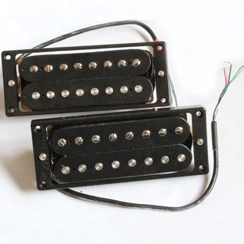 One set Open High Output 8 string electric Humbucker Pickups